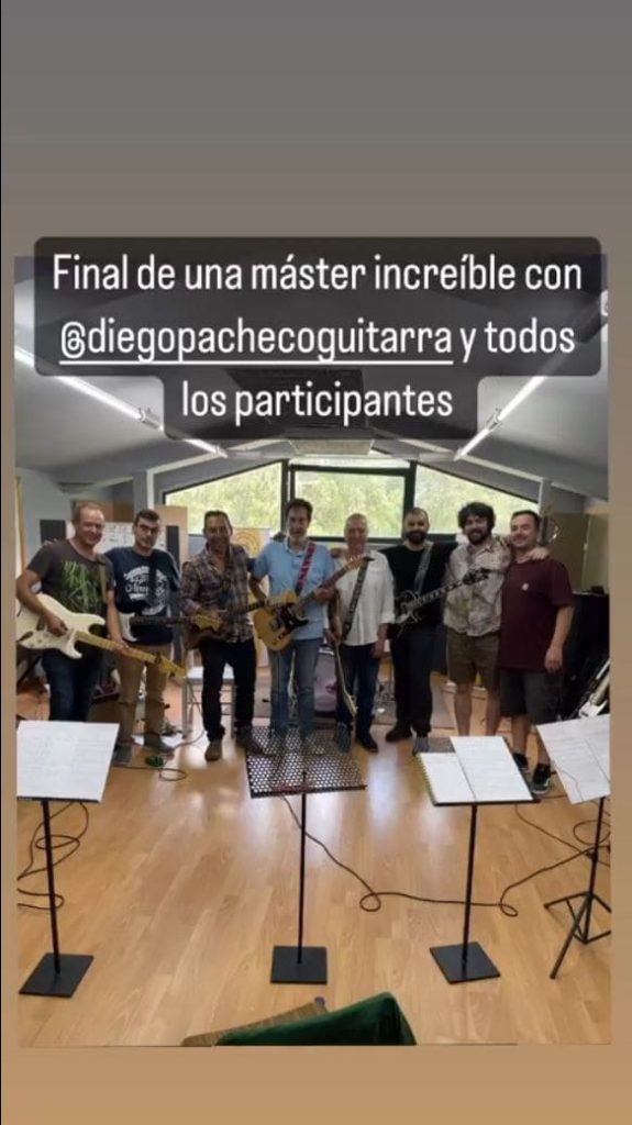 Masterclass Diego Pacheco en Sonbeat Escola